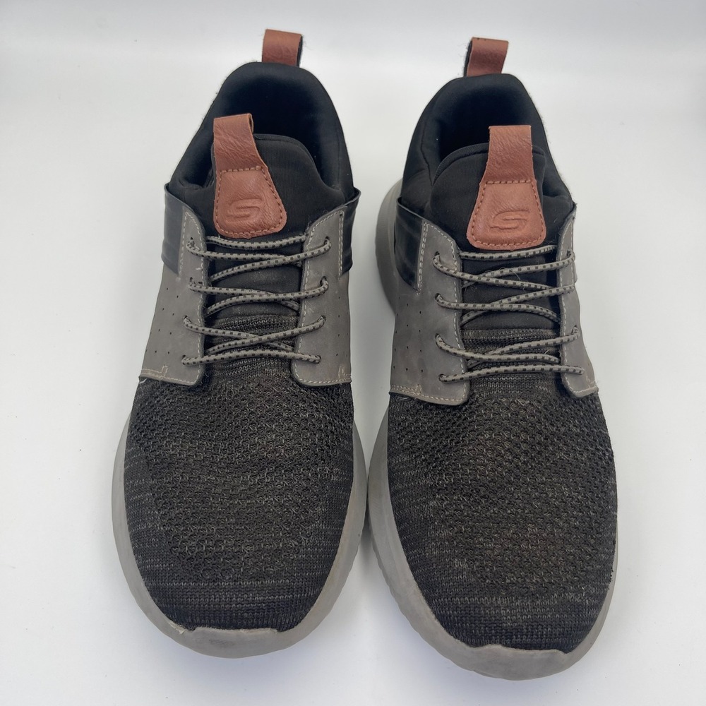 Skechers Delson 3.0 Cicada Men's Size 10 Sneakers Shoes Air Cooled Memory‎ Foam
